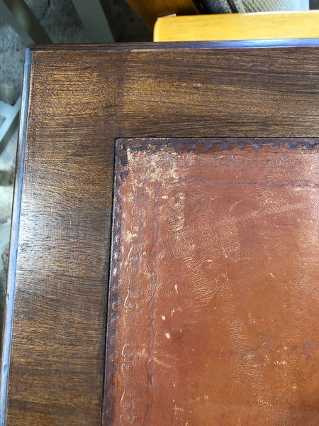 Small Leather Topped Desk