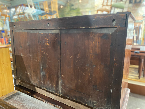 Antique Mahogany Low Chest of Drawers