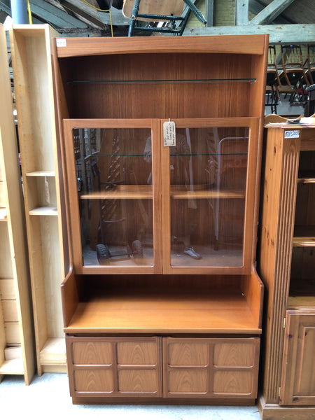 Nathan Mid Century Teak Display Cabinet - GHC