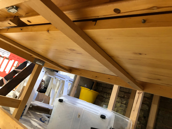 Large Pine Extendable Table