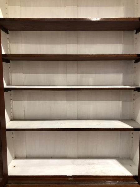 GHC - Mahogany Tall Display Bookcase with Cupboard