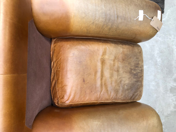 Tan Leather Armchair