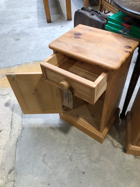 Pair of Pine Bedside Tables