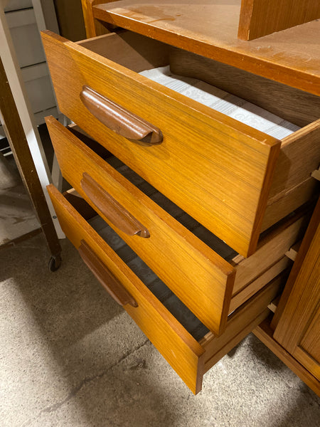 Mid Century Teak Display Unit