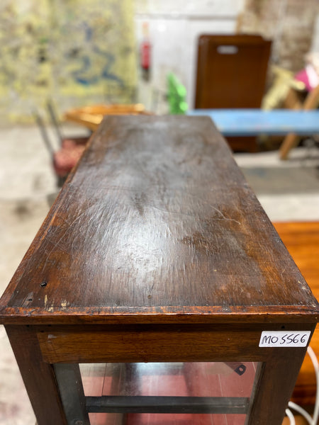 Early 20th Century Oak Display Cabinet