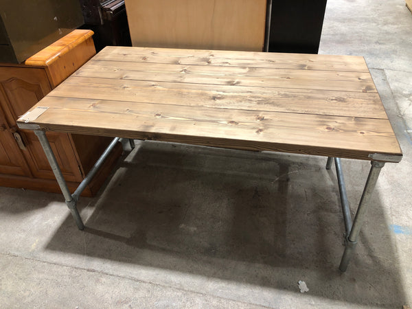 Large Handmade Industrial Style Desk