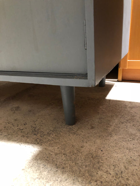 Upcycled Grey Compact Wardrobe