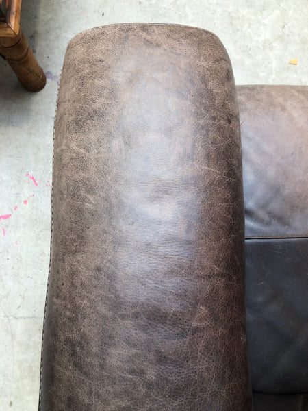 Italian Leather 3 Seater Sofa