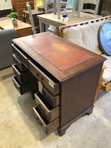 Small Leather Topped Desk