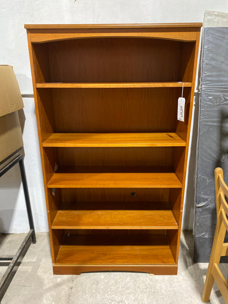 GHC - Tall Teak Veneer Bookshelf