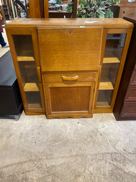 Mid century bureau and storage