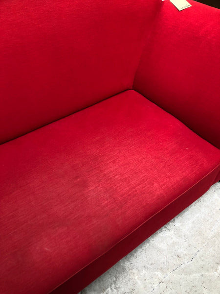 Contemporary Red Chaise Longue
