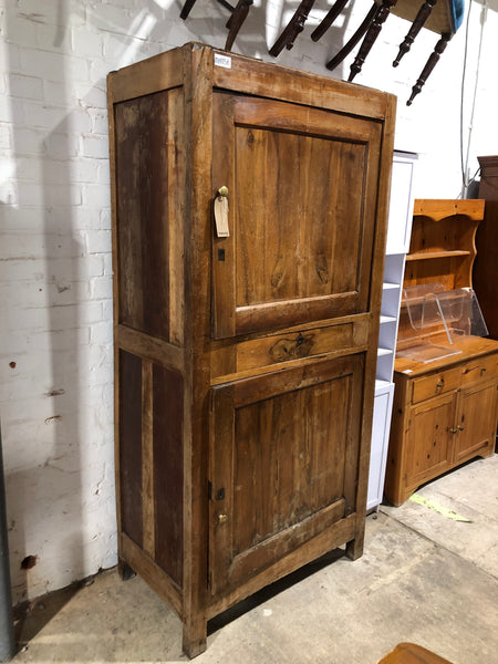 Antique Walnut Linen Cupboard
