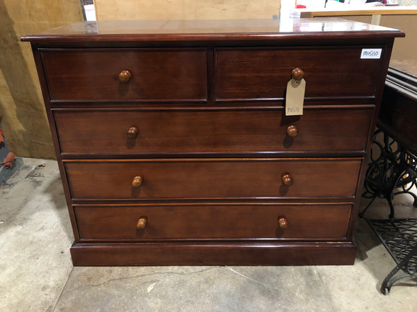 Mahogany 2 over 3 Chest of Drawers