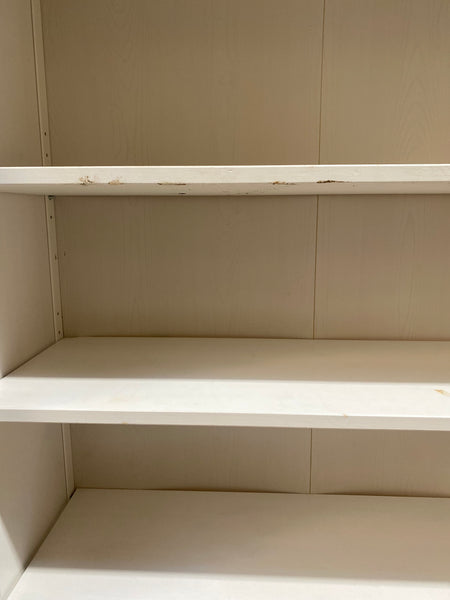 Tall White Bookcase