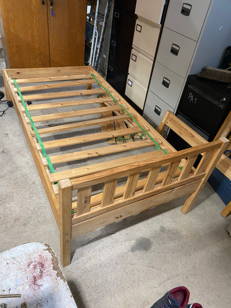 REF - Pine Single Bed Frame