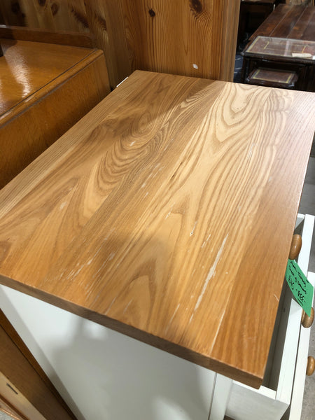 REF - Cream Tallboy Chest of Drawers
