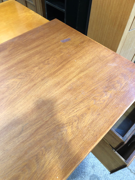 Six Drawer Wooden Pedestal Desk