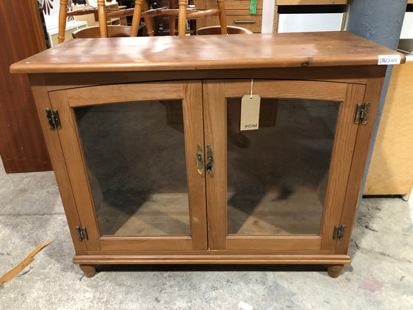 GHC - Pine Display Cupboard