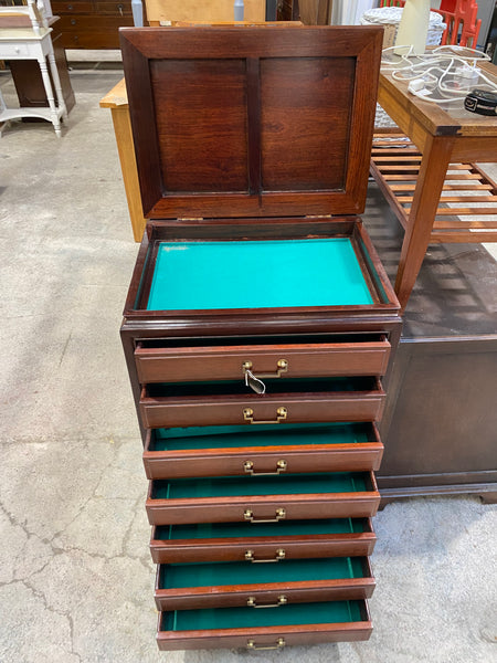Mahogany Specimen Drawers