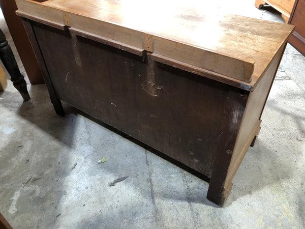 Vintage Low Oak Chest of Drawers