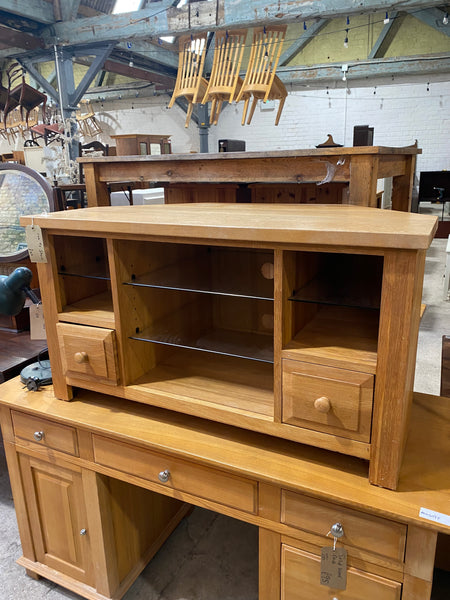 Oak TV Stand