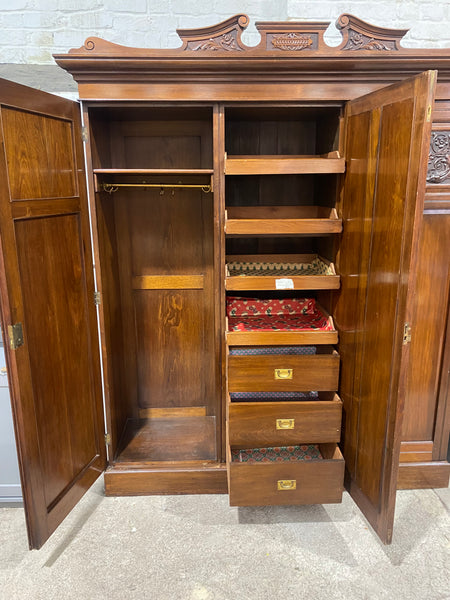 Vintage Triple Wardrobe