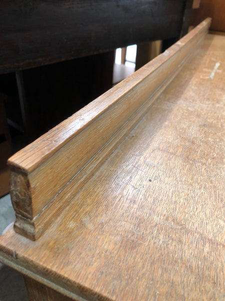Vintage Low Oak Chest of Drawers