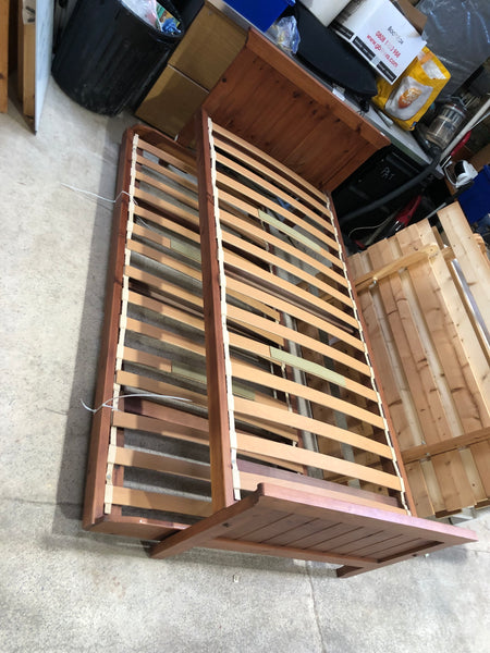 Single Bedframe with Trundle Base