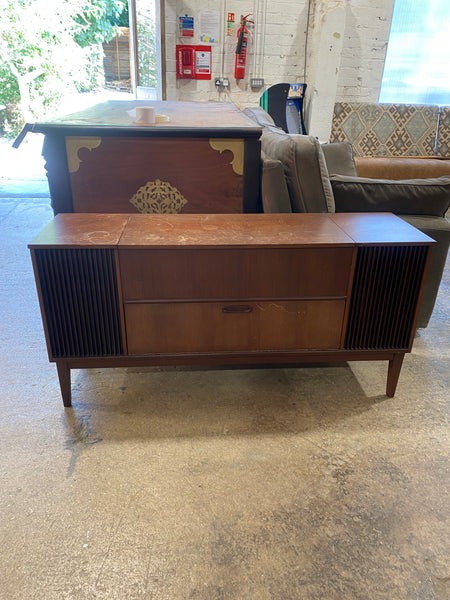 Mid Century Radiography Sideboard with cassette & turntable