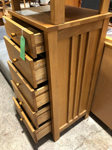 REF - Oak Slim Tallboy