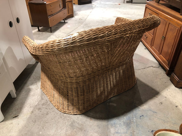 Wicker Two Seater Sofa