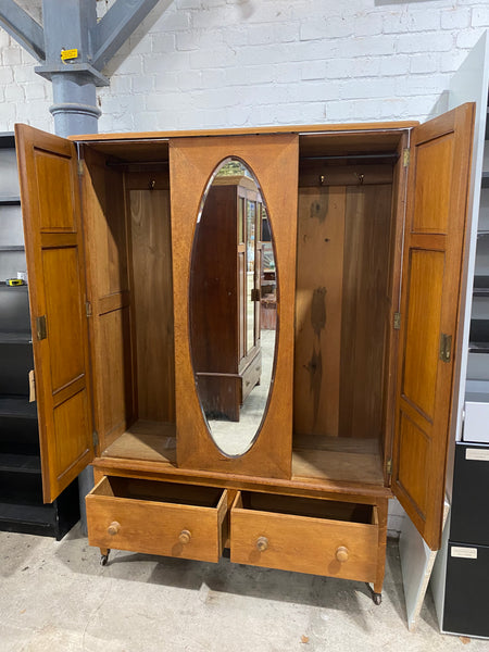 Antique Edwardian Style Wardrobe
