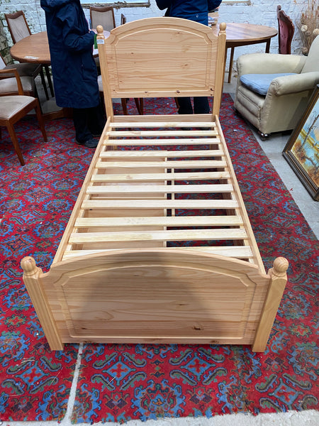 REF - Pine Single Bedframe with Storage