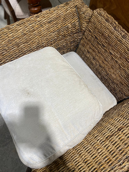 Pair of Wicker Armchairs