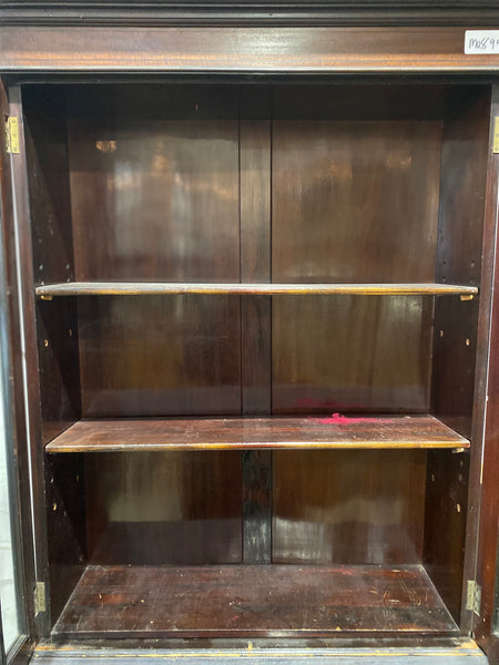 Tall Bureau Display Cabinet
