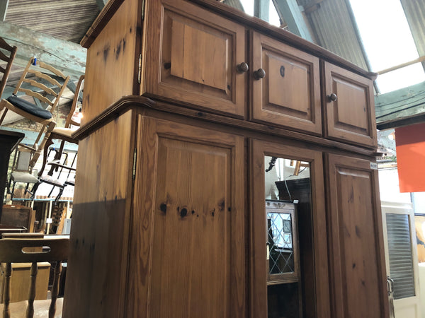 Pine Triple Wardrobe