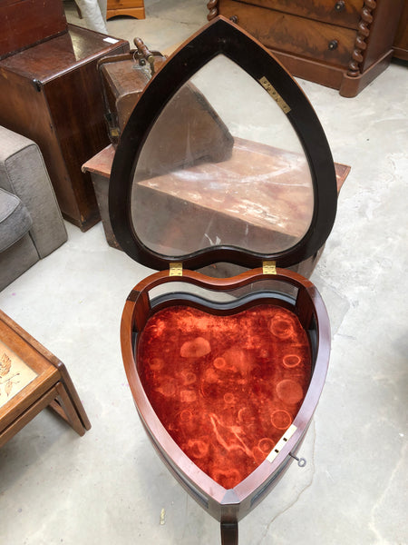 GHC - Edwardian Heart Shaped Bijouterie Table