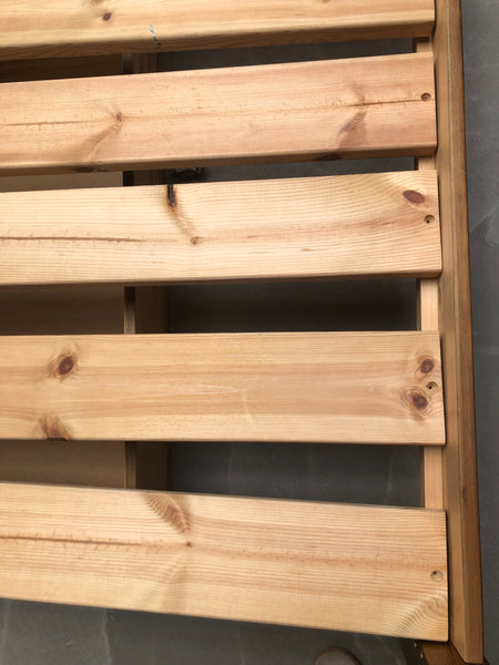 Super king Wooden Bedframe & 4 Drawers