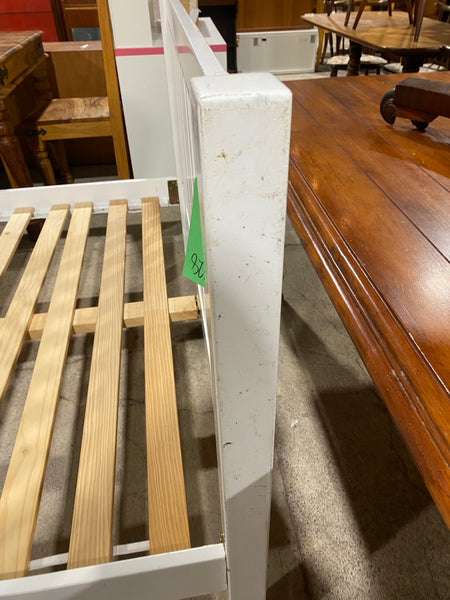 GHC - White Double Bedframe