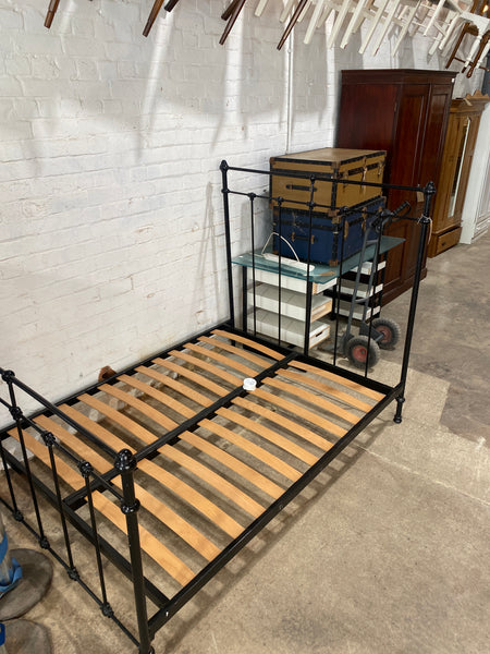 Classic Black Metal Double Bed