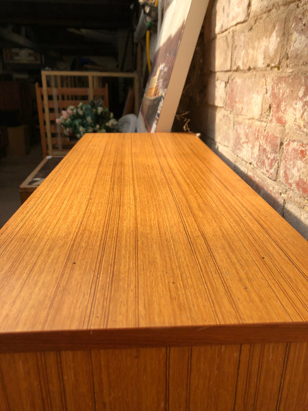 Mid Century Compact Bureau and Shelf