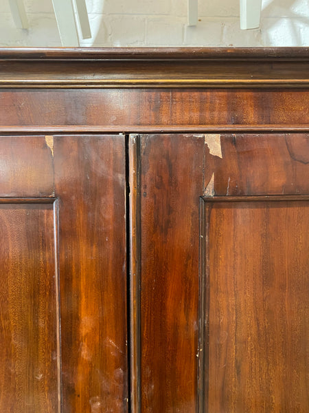 Victorian Mahogany Compactum Wardrobe