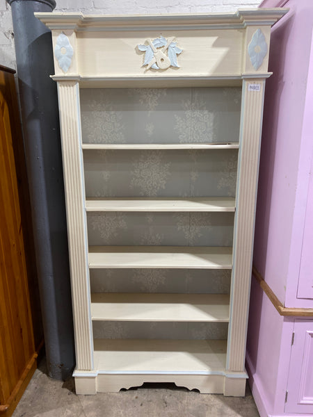 Tall Painted Bookcase