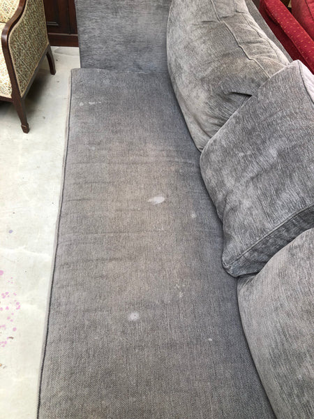 REF - Grey 3 Seater Sofa