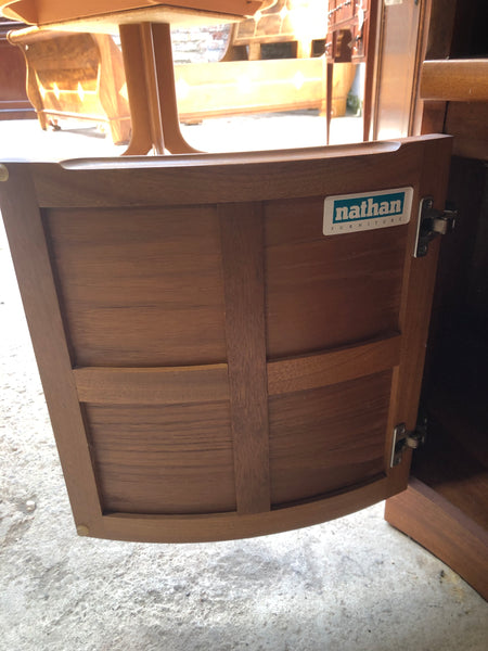 GHC - Nathan Mid Century Teak Corner Unit