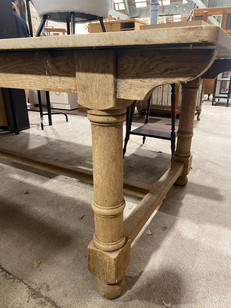 Large Antique Pine Refectory Table