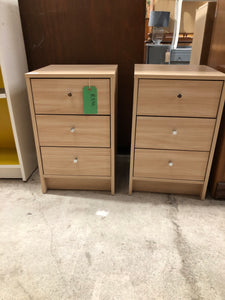 Pair of Bedside Drawers - REF