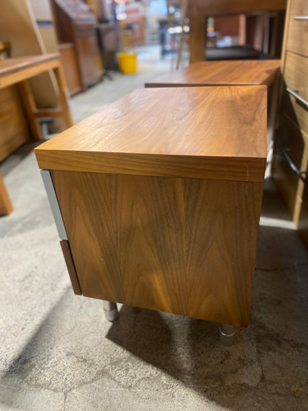Pair of Dwell Mid Century Style Bedside Tables