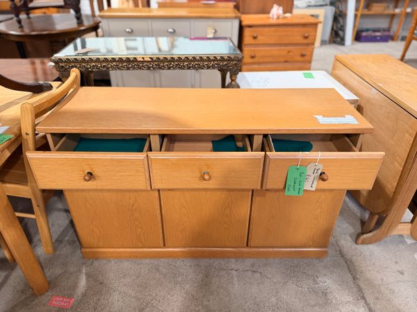 REF - Oak Veneer Sideboard
